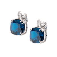 Orecchini Amen Donna Cocktail in Argento Zircone ECK1QUBBLBZ - ECK1QUBBLBZ